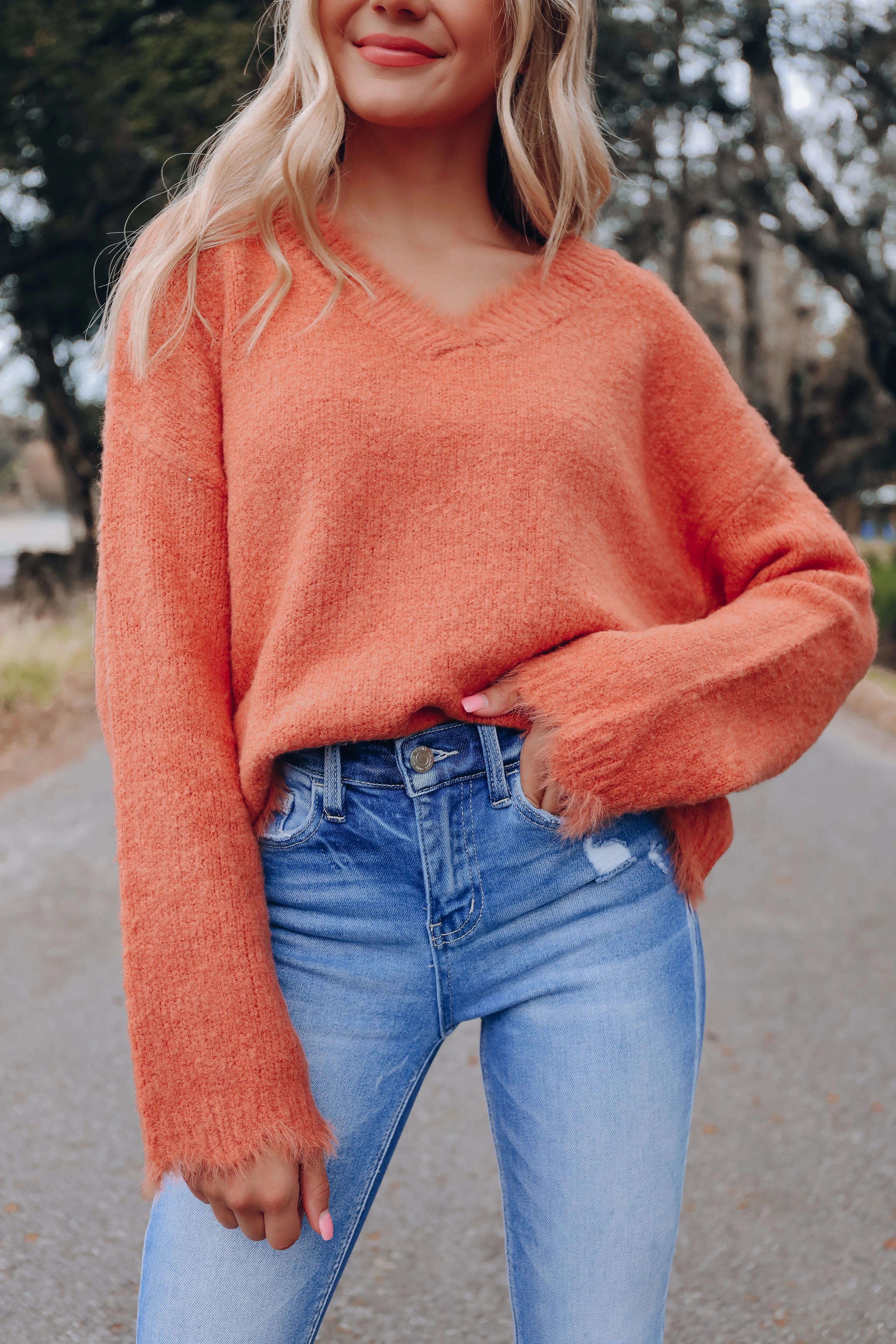 Portland V-Neck Pullover Sweater